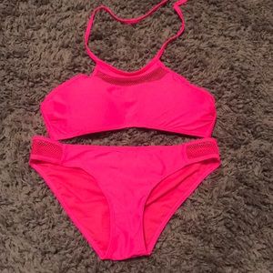 Pink bikini